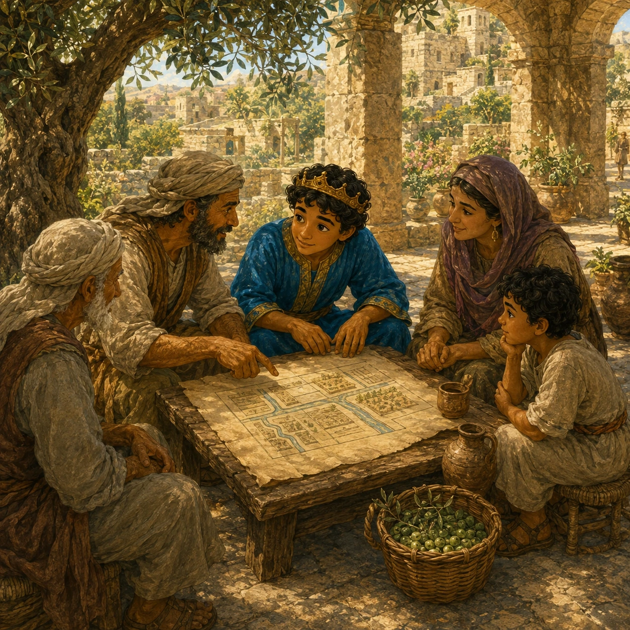 Wisdom to help. God gave Solomon wisdom. He could use it to help people. We can learn to listen, too. We can make kind choices.