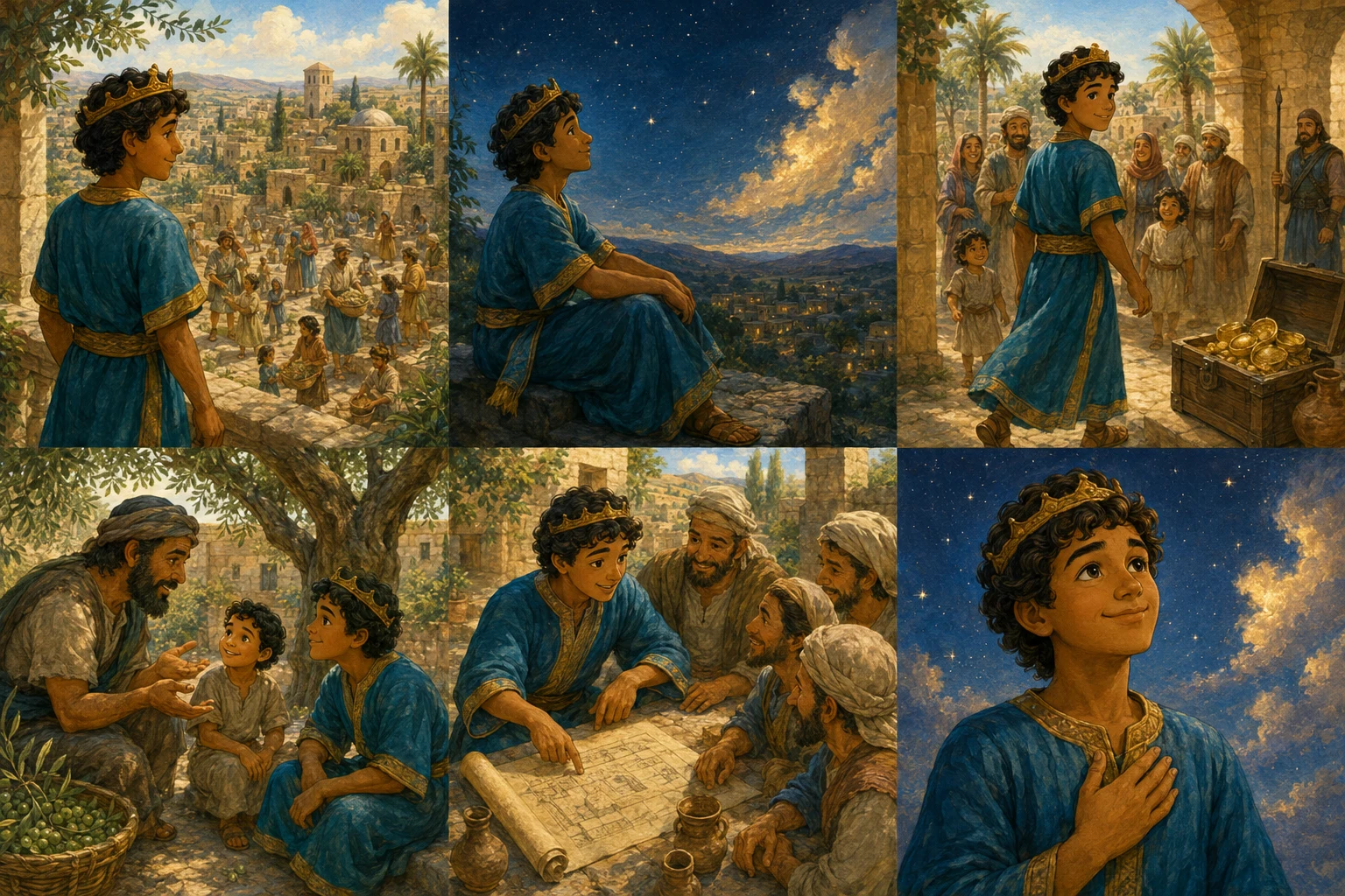 Solomon Asks for Wisdom